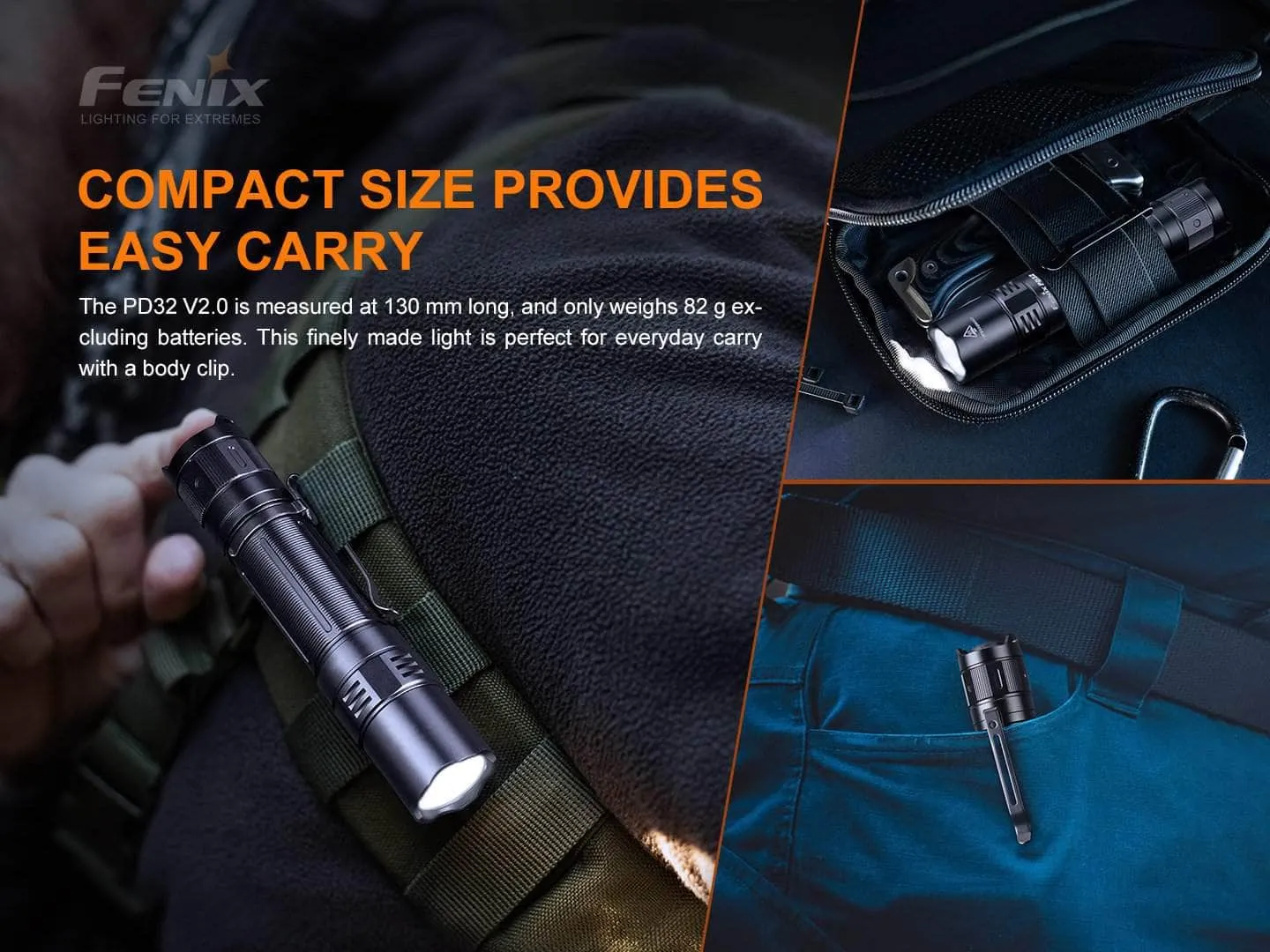 Fenix PD32 V2.0 Flashlight