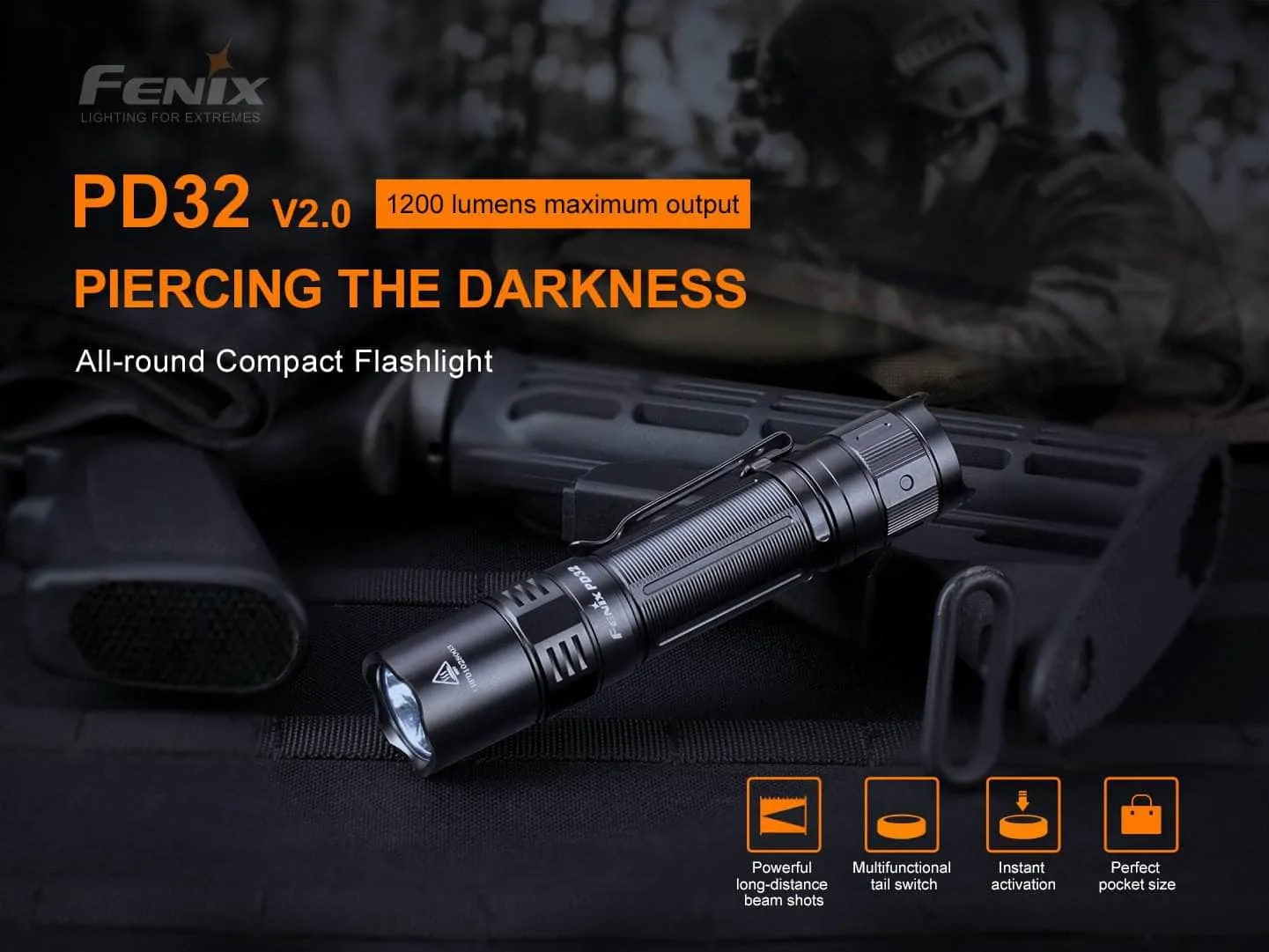 Fenix PD32 V2.0 Flashlight