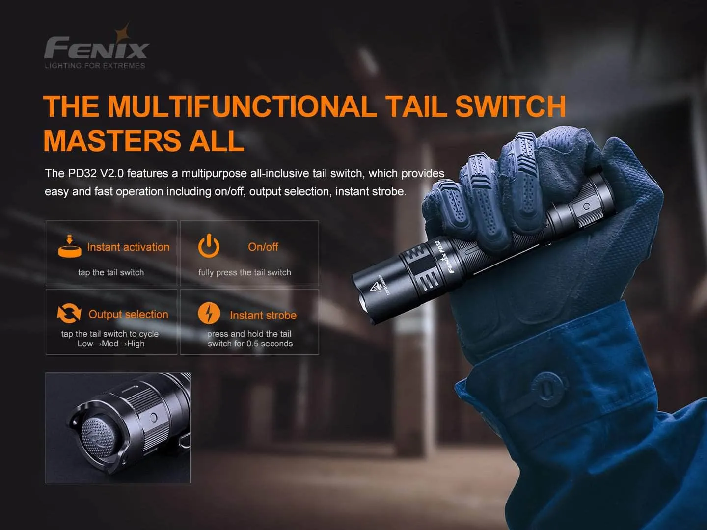 Fenix PD32 V2.0 Flashlight