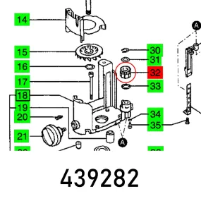 Festool, Adjusting Wheel Of 2 E, FES439282