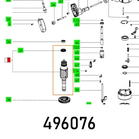 Festool, Armature Of 2200 Eb 230V, FES496076