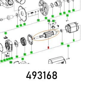 Festool, Armature Ofk 500 Q Et-Bg 230V, FES493168