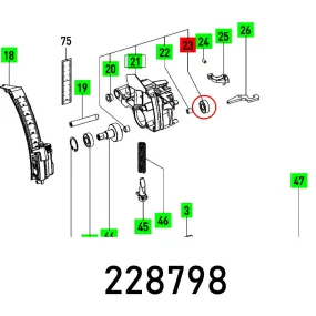 Festool, Ball Bearing 6000 Z1D1 Din 625, FES228798