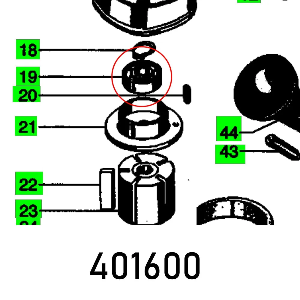 Festool, Ball Bearing 6200 2Z Din 625, FES401600