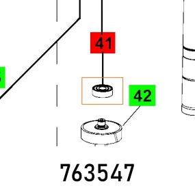 FESTOOL BEARING 608 ZZ T C5/10 V2 L21 FES763547