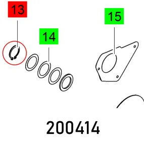 Festool, Circlip Din 471-24X1.2, FES200414