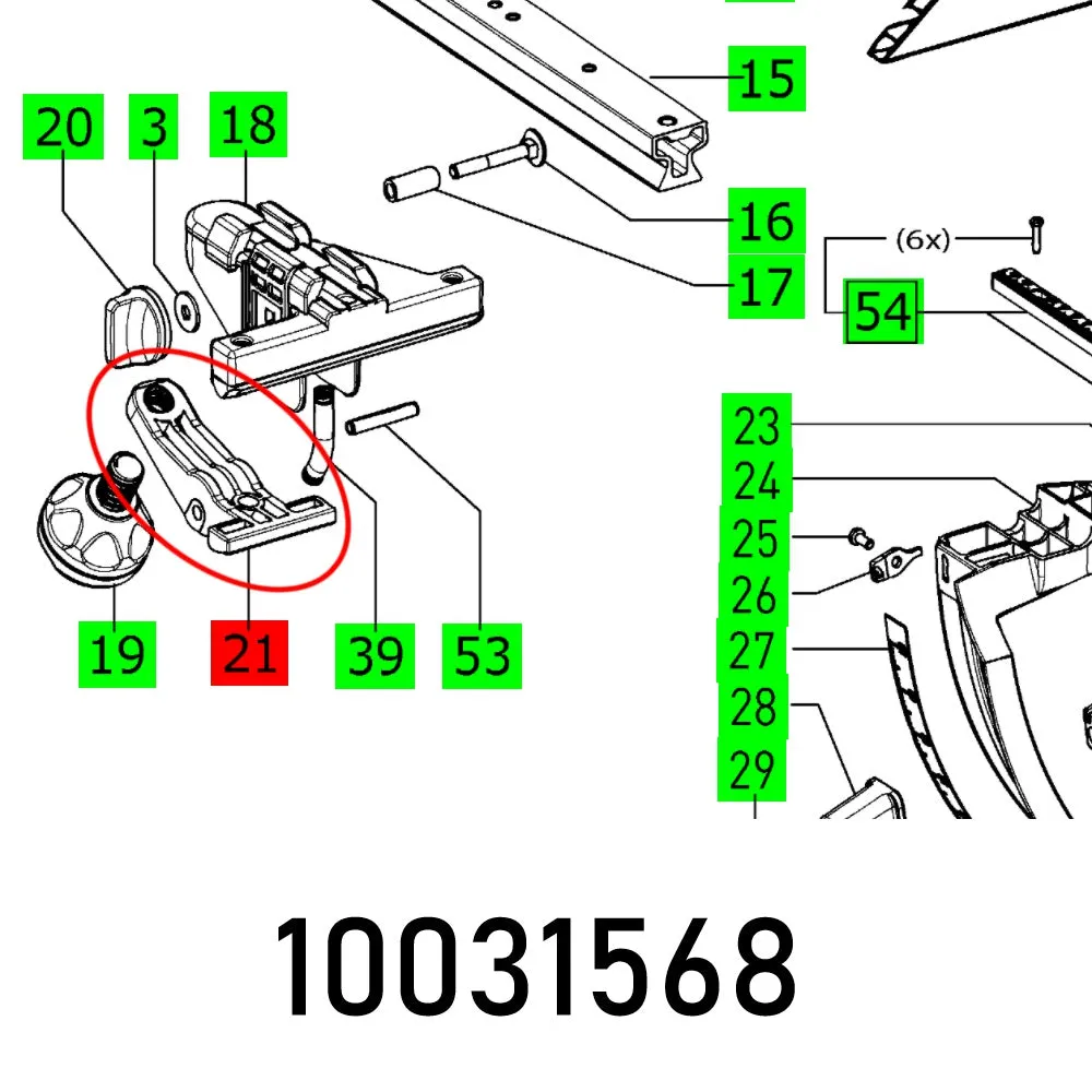 Festool, Clamp Support  Cs 70, FES10031568