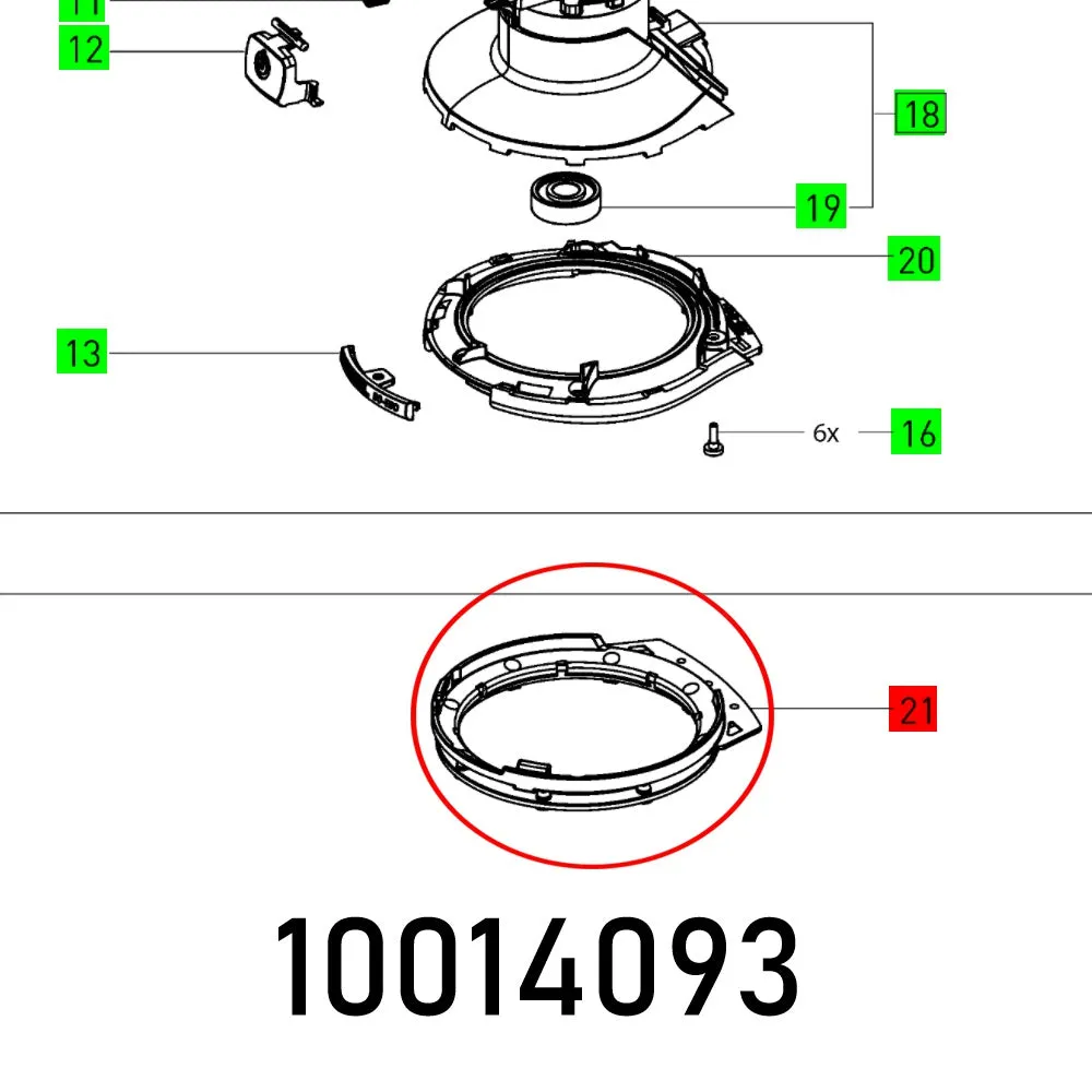 Festool, Collar Ets 150 Ec, FES10014093