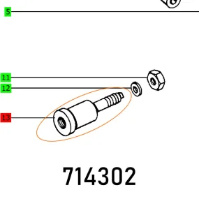 FESTOOL EXTENSION SPIND HR FES714302