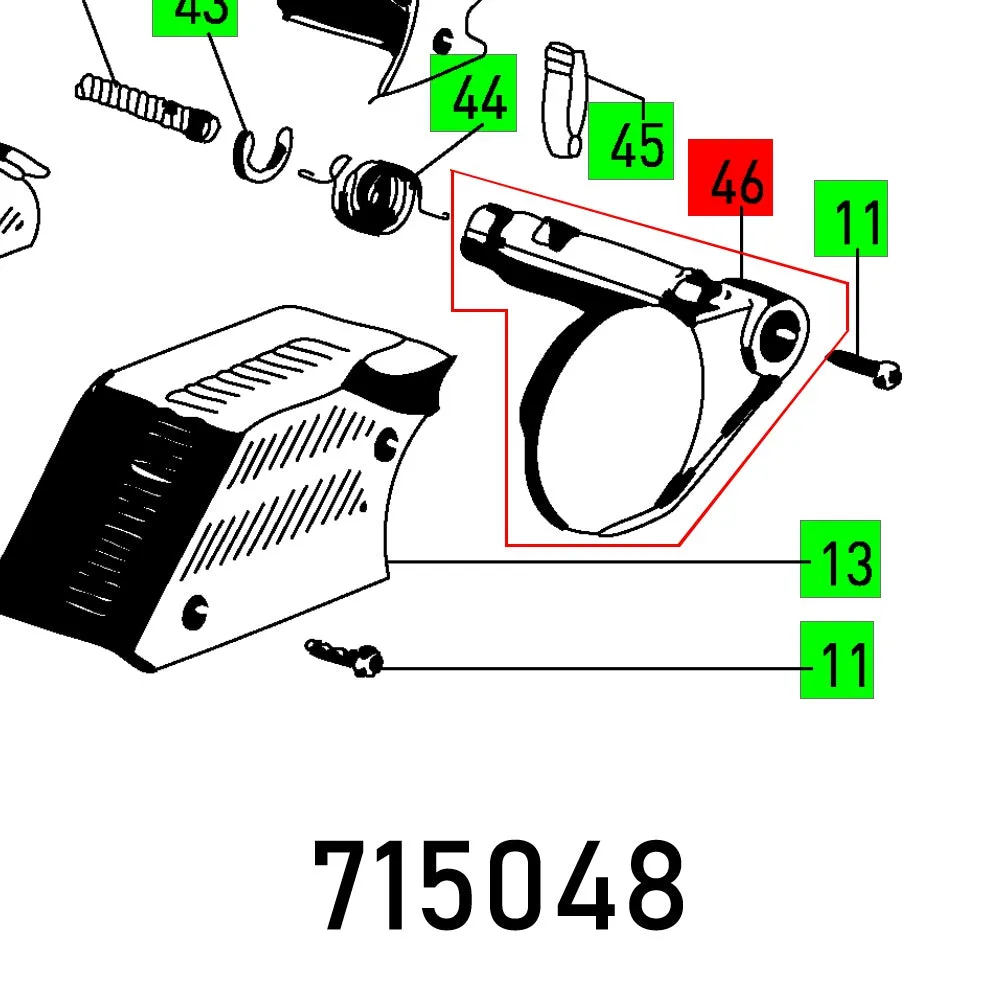 FESTOOL SWINGING GUARD  HL 850 E FES715048