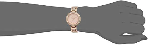 Fossil Analog Rose Gold Dial Women's Watch-BQ3181