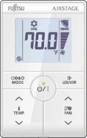 Fujitsu UTY-RSRY Simple Wired Remote Controller