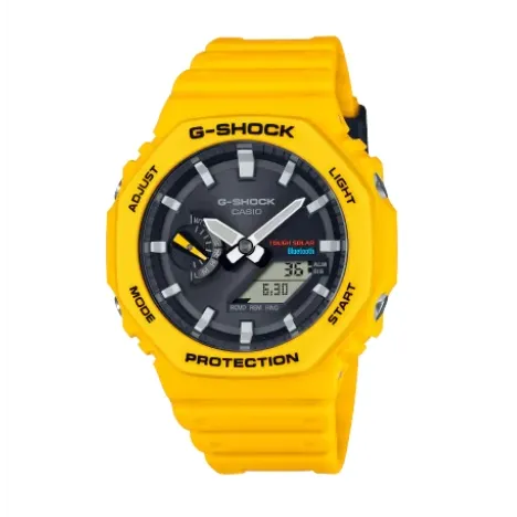 G-Shock 2100 Series Yellow Analog and Digital