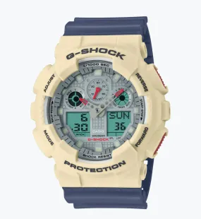 G SHOCK-ANALOG-DIGITAL GA-100 SERIES GA100PC-7A2