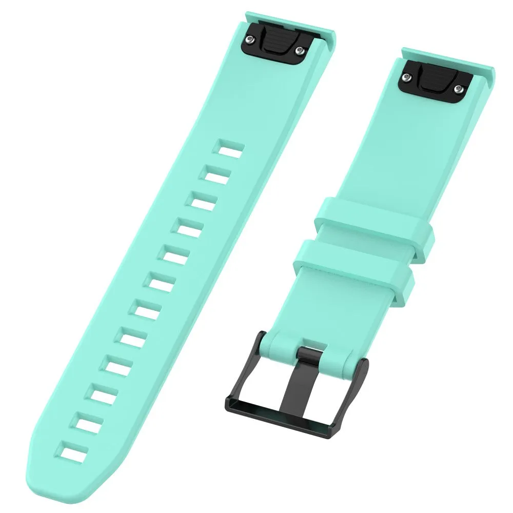 Garmin D2 Delta silicone sports bracelet with 22mm quick release (170-220 mm) - Turquoise