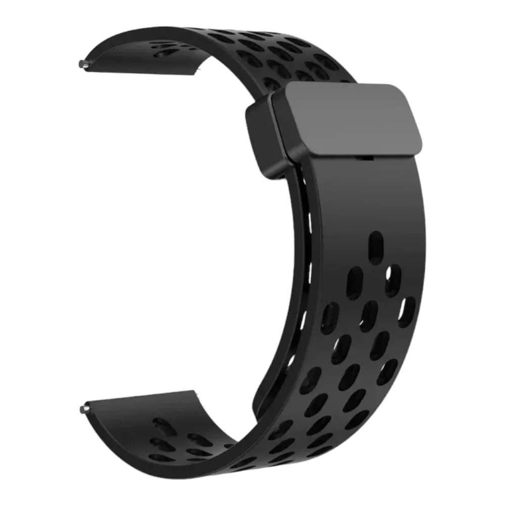 Garmin Fenix 6s Silicone Magnetic Sports Watch Straps