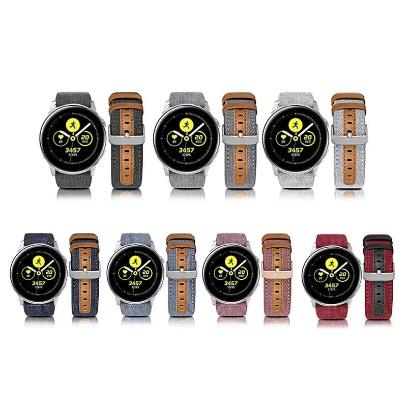 Garmin Fenix 6x Denim & Leather Watch Straps