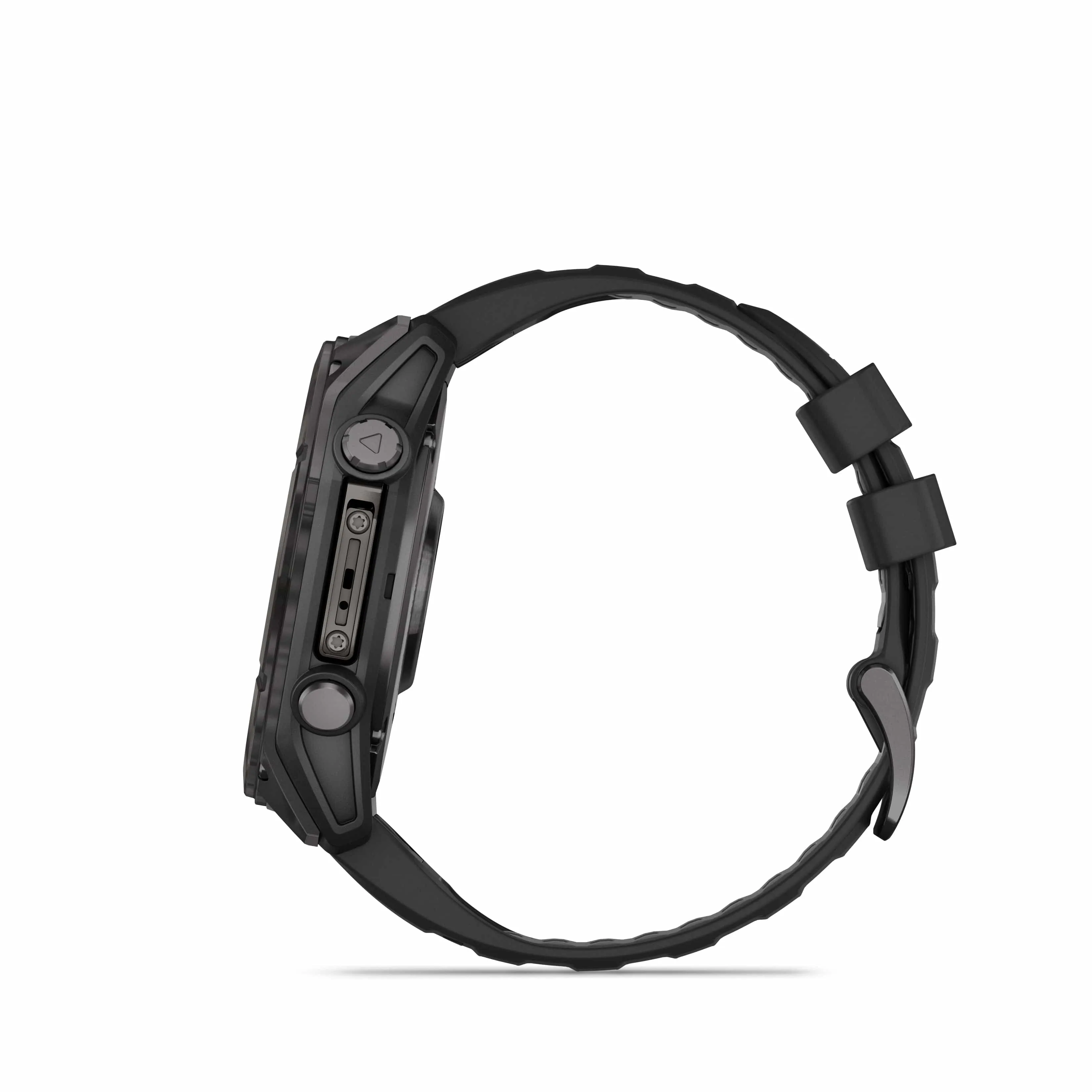 Garmin Fenix 8, 51mm, AMOLED, Sapphire, Carbon Grey Titanium and Black with Black and Pebble Grey Band