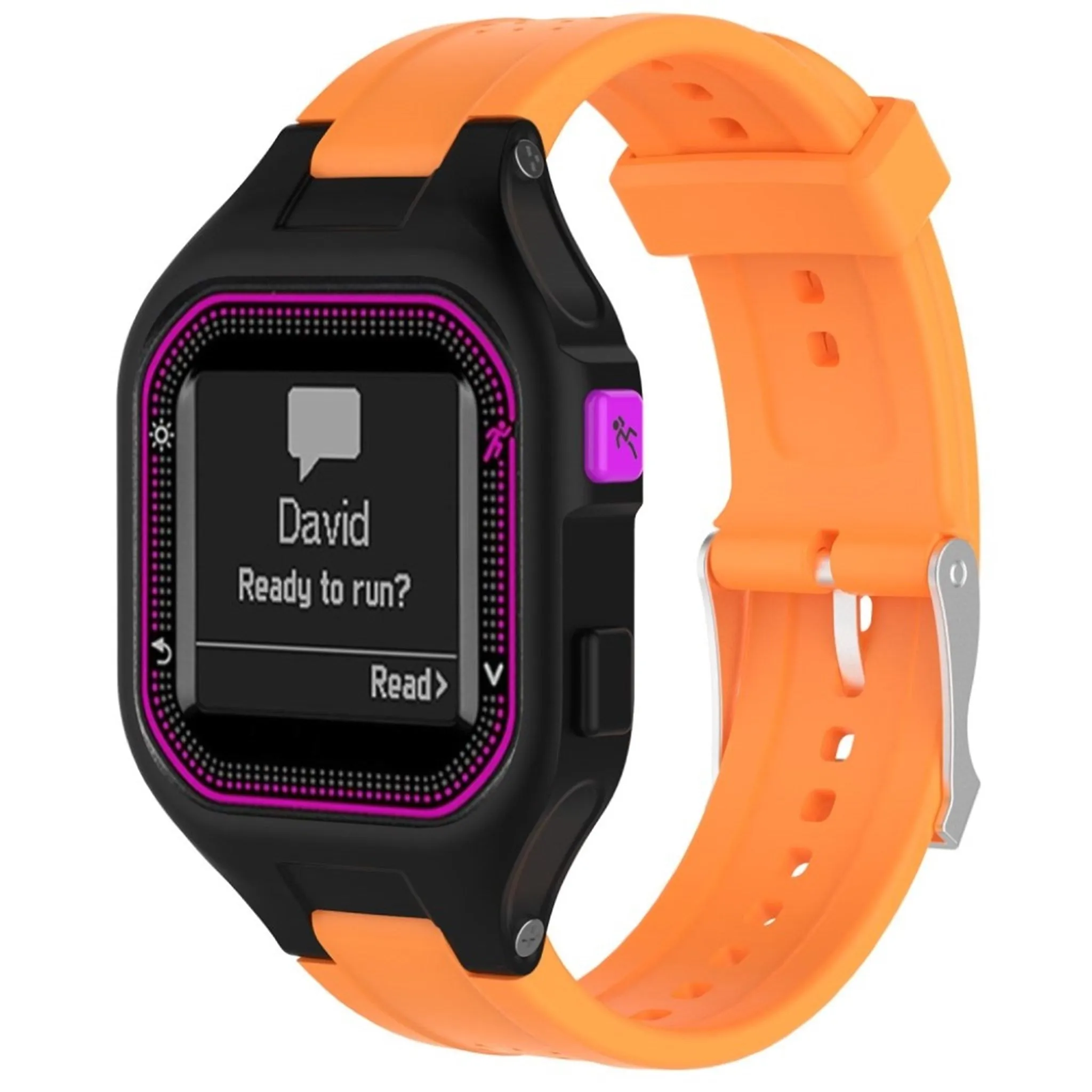 Garmin Forerunner 25 women sports silicone watchband - Orange