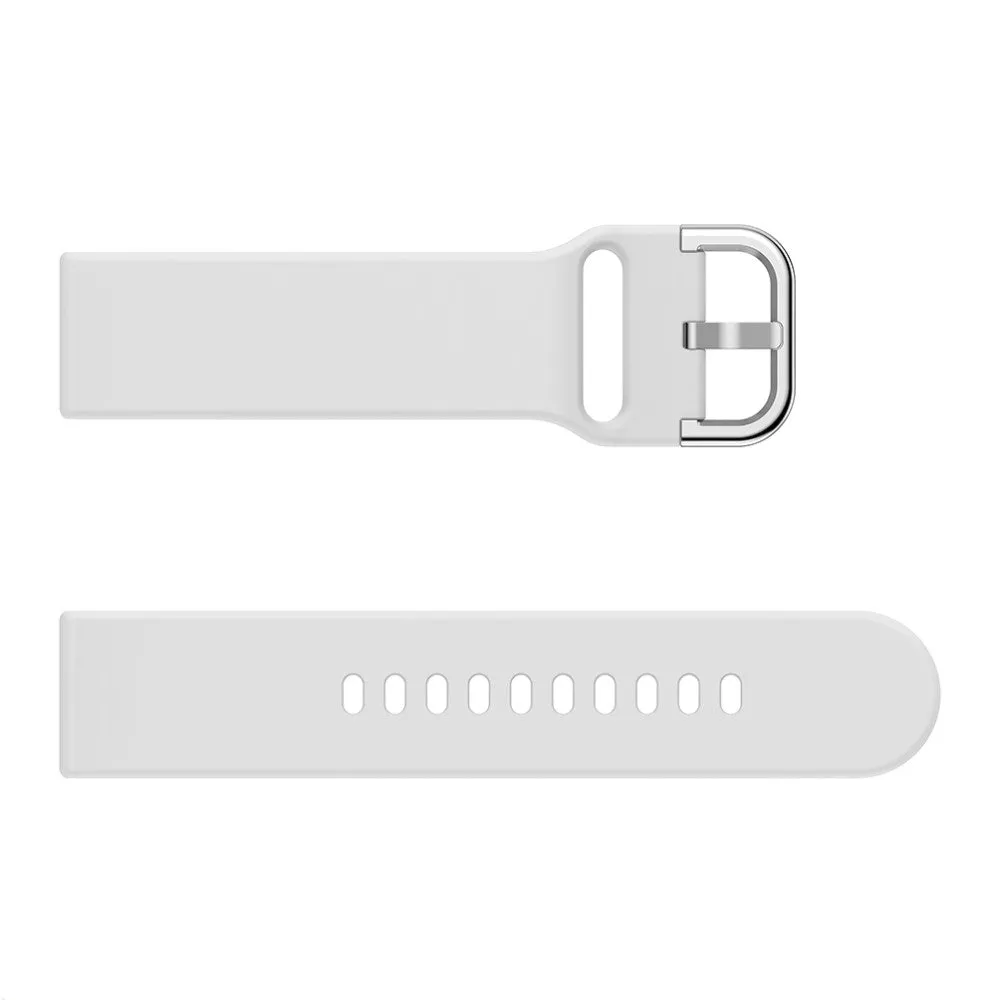 Garmin silicone sports bracelet (joint circumference: 170-210mm) with 18mm bar width - white