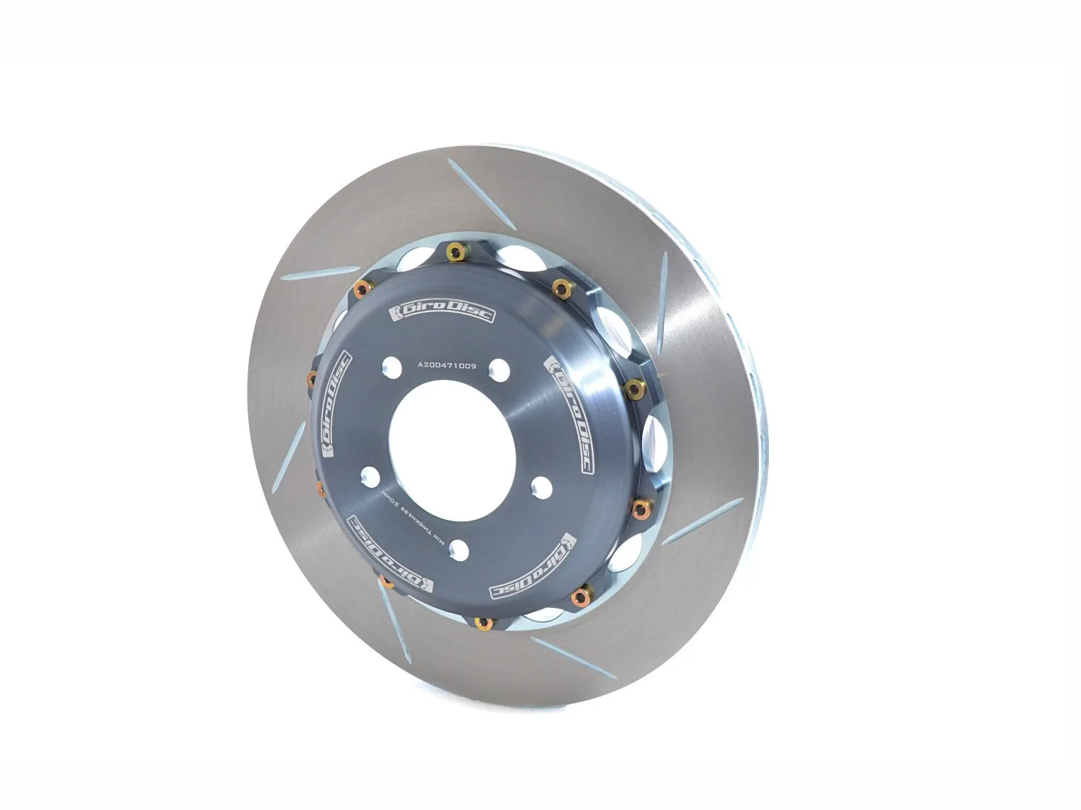 GIRODISC A2-050SL LAMBORGHINI Huracan Slotted Rear Left 2-Piece floating rotor assembly