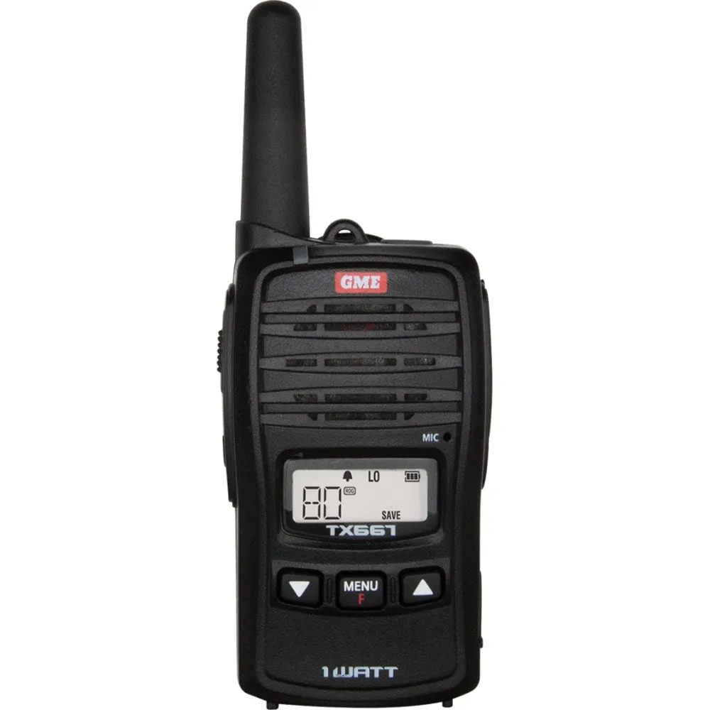 GME 5/1 Watt UHF CB Handheld Radio Family Pack (1x TX6160X, 2x TX667) - TX6160XFP