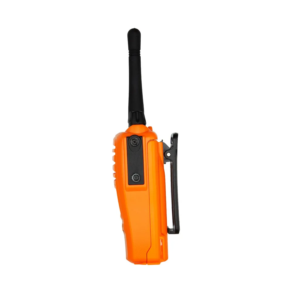 GME 5/1 Watt UHF CB Handheld Radio - Twin Pack - Blaze Orange