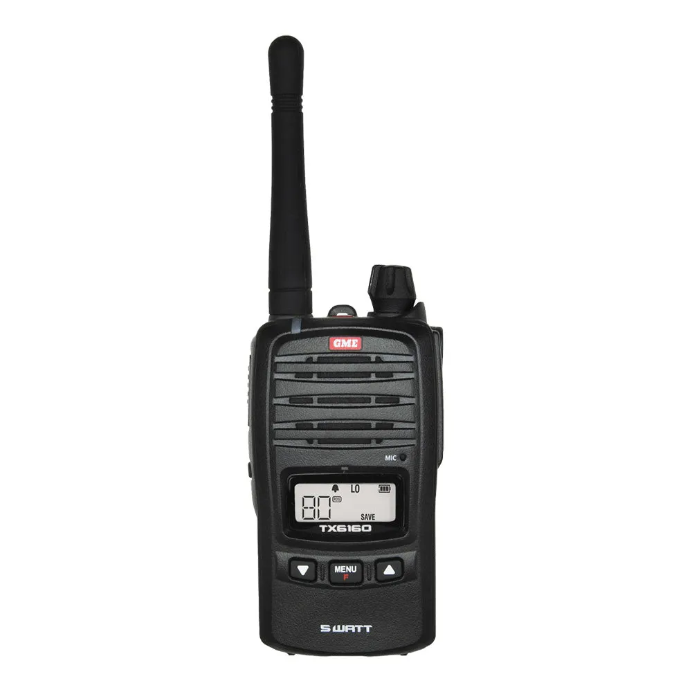 GME 5/1 Watt UHF CB Handheld Radio