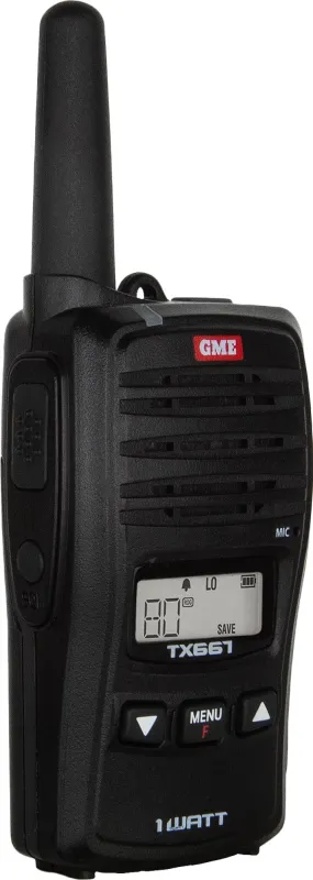 GME  TX667 1 Watt UHF CB Handheld Radio