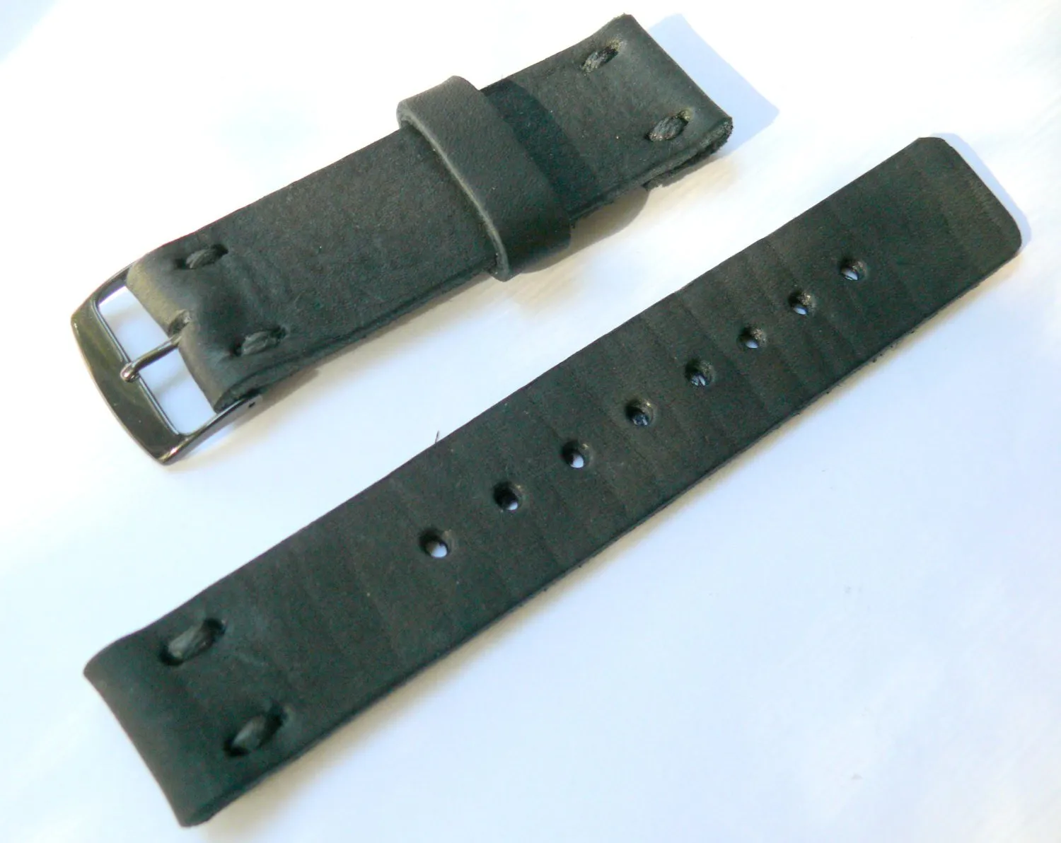 Handmade Leather Watch Band for Garmin Fenix