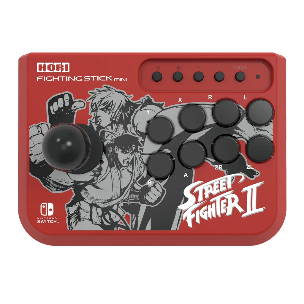 HORI NSW FIGHTING STICK MINI STREET FIGHTER II RED NSW-193U