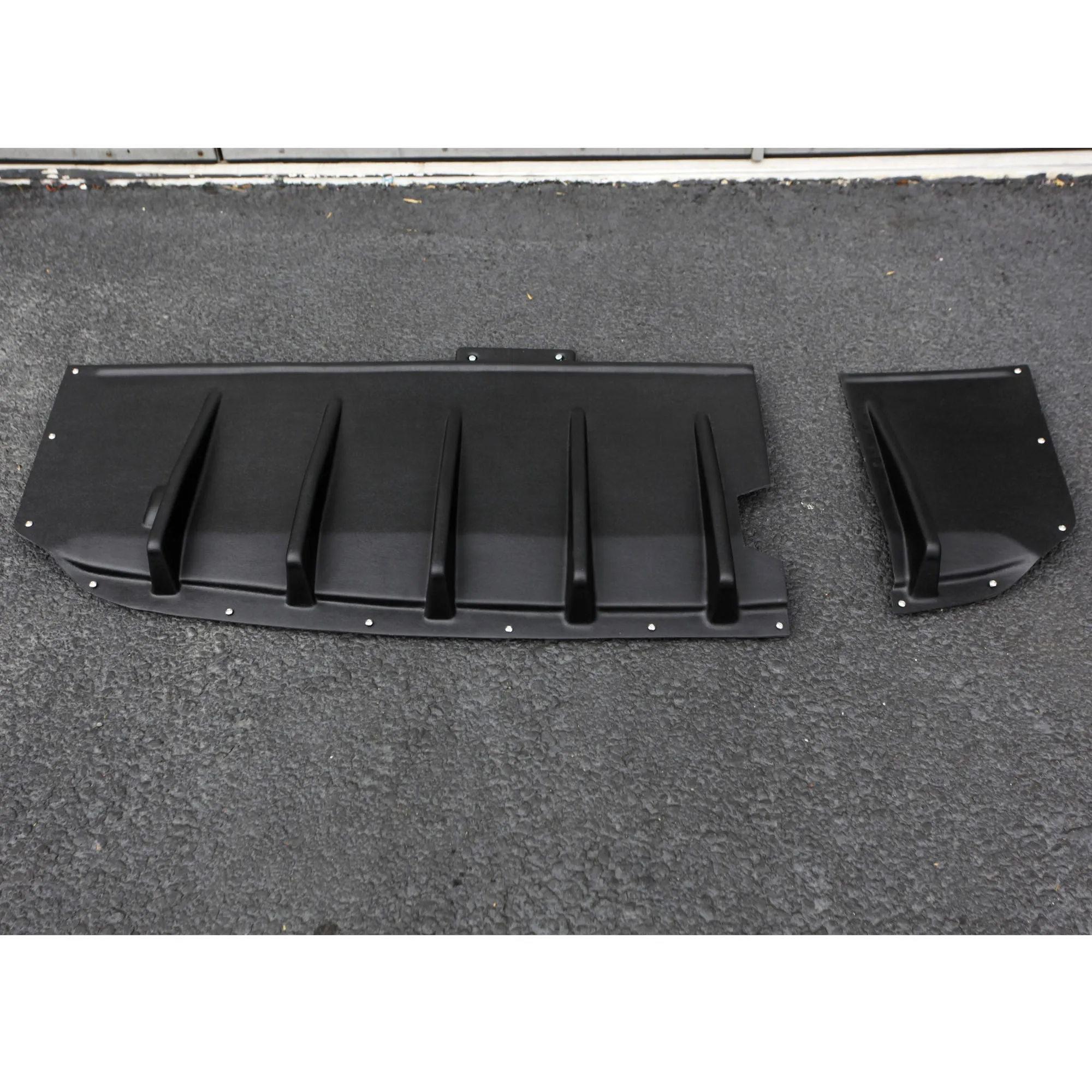 HT Autos Two-Piece Rear Diffuser 2002-2007 WRX/STI Sedan