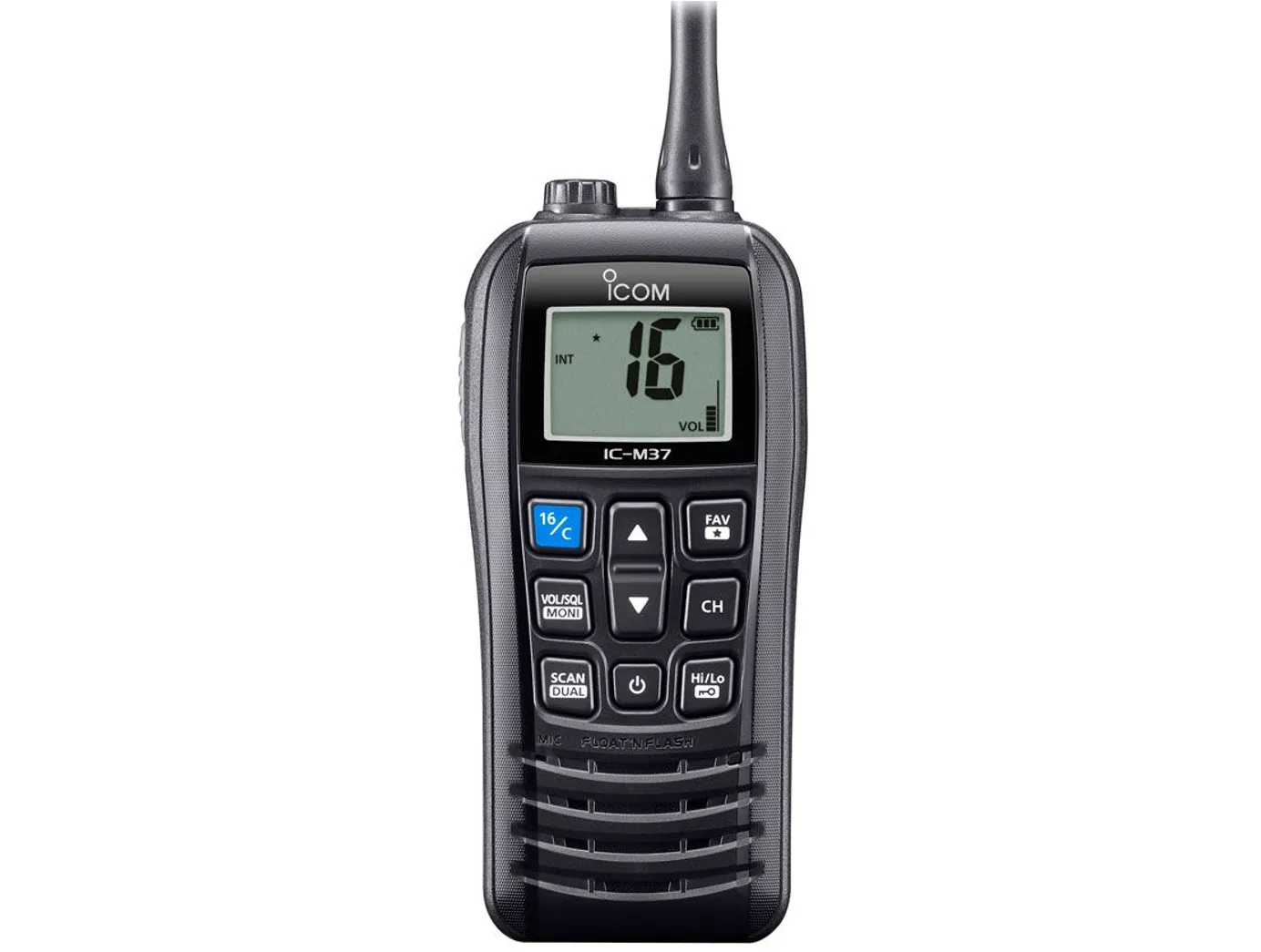 ICOM IC-M37E Buoyant VHF Marine Transceiver