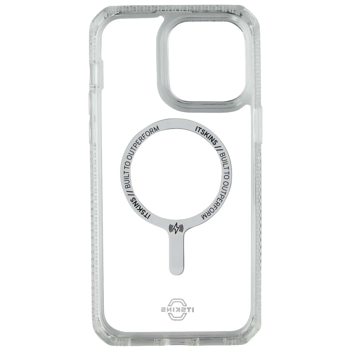 ITSKINS Hybrid_R Clear Case for MagSafe for iPhone 14 Pro Max - Transparent