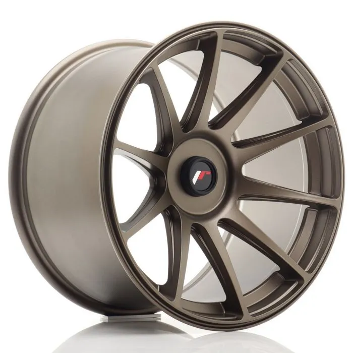 JAPAN RACING - JR WHEELS JR11 18X10.5 ET22-25 CUSTOM PCD DARK BRONZE