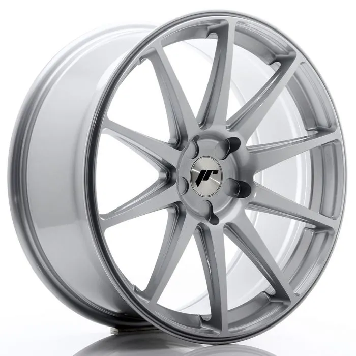 JAPAN RACING - JR WHEELS JR11 20X8.5 ET20-35 5 STUD CUSTOM PCD HYPER SILVER