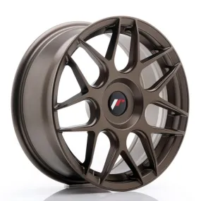 JAPAN RACING - JR WHEELS JR18 17X7 ET20-40 CUSTOM PCD MATT BRONZE