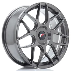 JAPAN RACING - JR WHEELS JR18 18X7.5 ET25-40 CUSTOM PCD HYPER GREY