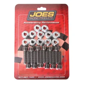 JOES Kart Hub Stud Kit - 1/4"-28 X 1-1/4" (12 Pack)