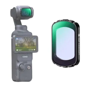 K&F Concept DJI OSMO POCKET 3 NANO-X Light Pollution Reduction Lens Filter for Night Scenes & City Lights - Multi-Coated Optical Glass, Ultra-Slim Magnetic Frame, High-Definition, Waterproof & Scratch-Resistant | Camera Accessories