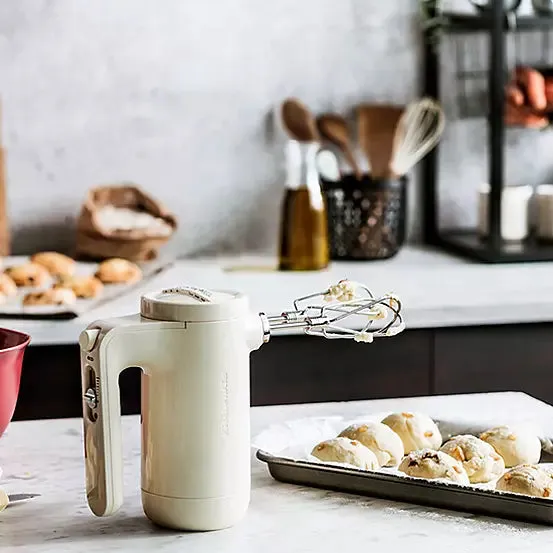 KitchenAid Cordless Hand Mixer Almond Cream