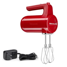 KitchenAid Cordless Hand Mixer Empire Red