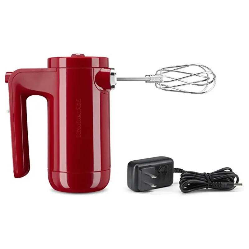 KitchenAid Cordless Hand Mixer Empire Red