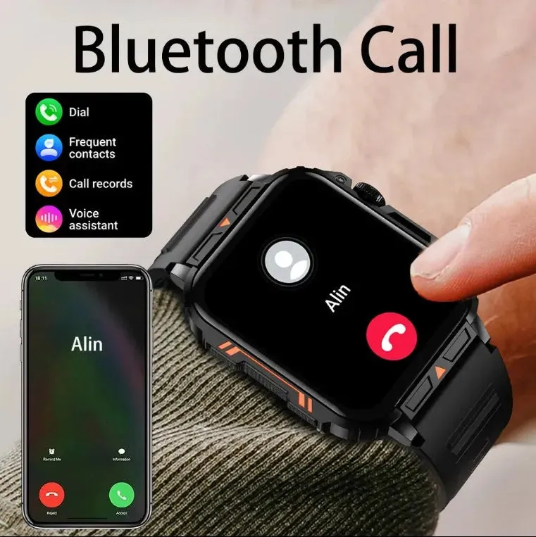 L81 Outdoor Sports Smartwatch Answer Call Big Battery