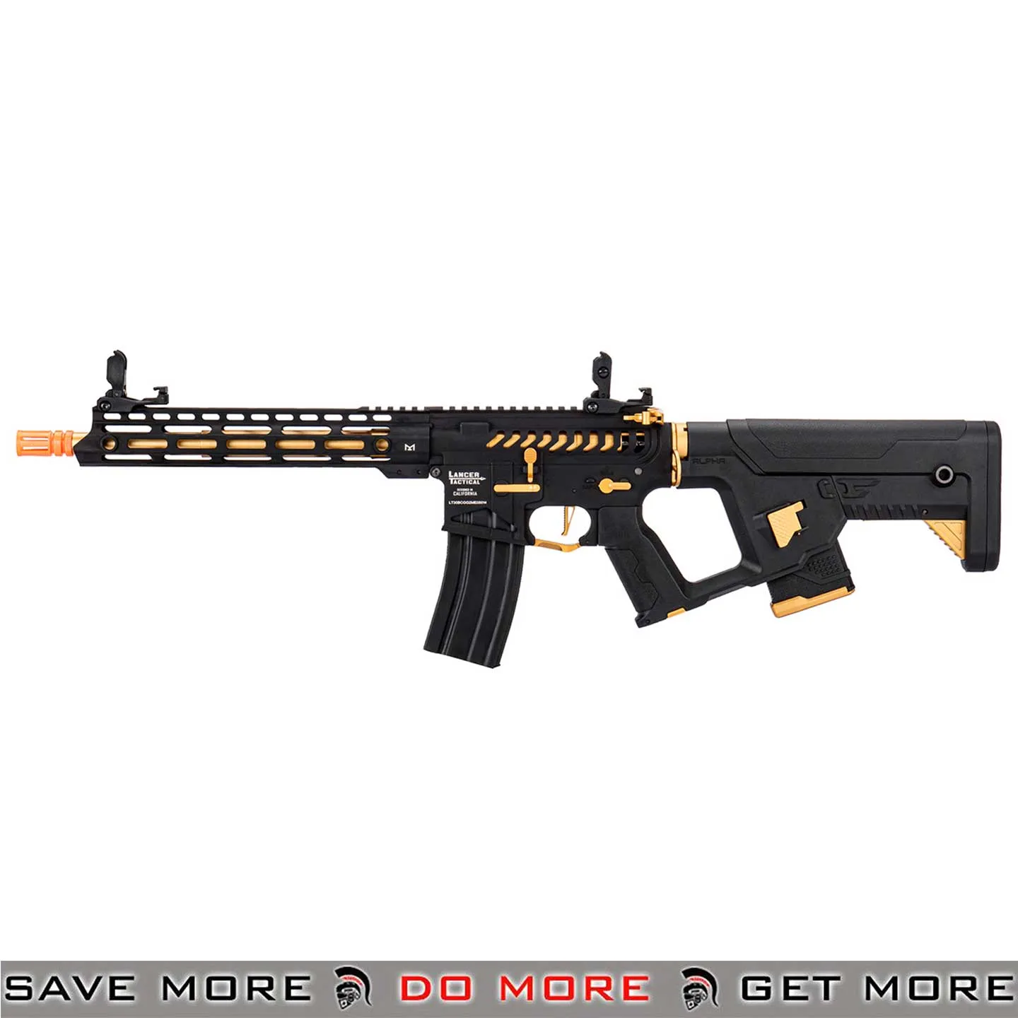 Lancer Tactical Enforcer Series Proline "Blackbird" Automatic Electric AEG Rifle Airsoft Gun