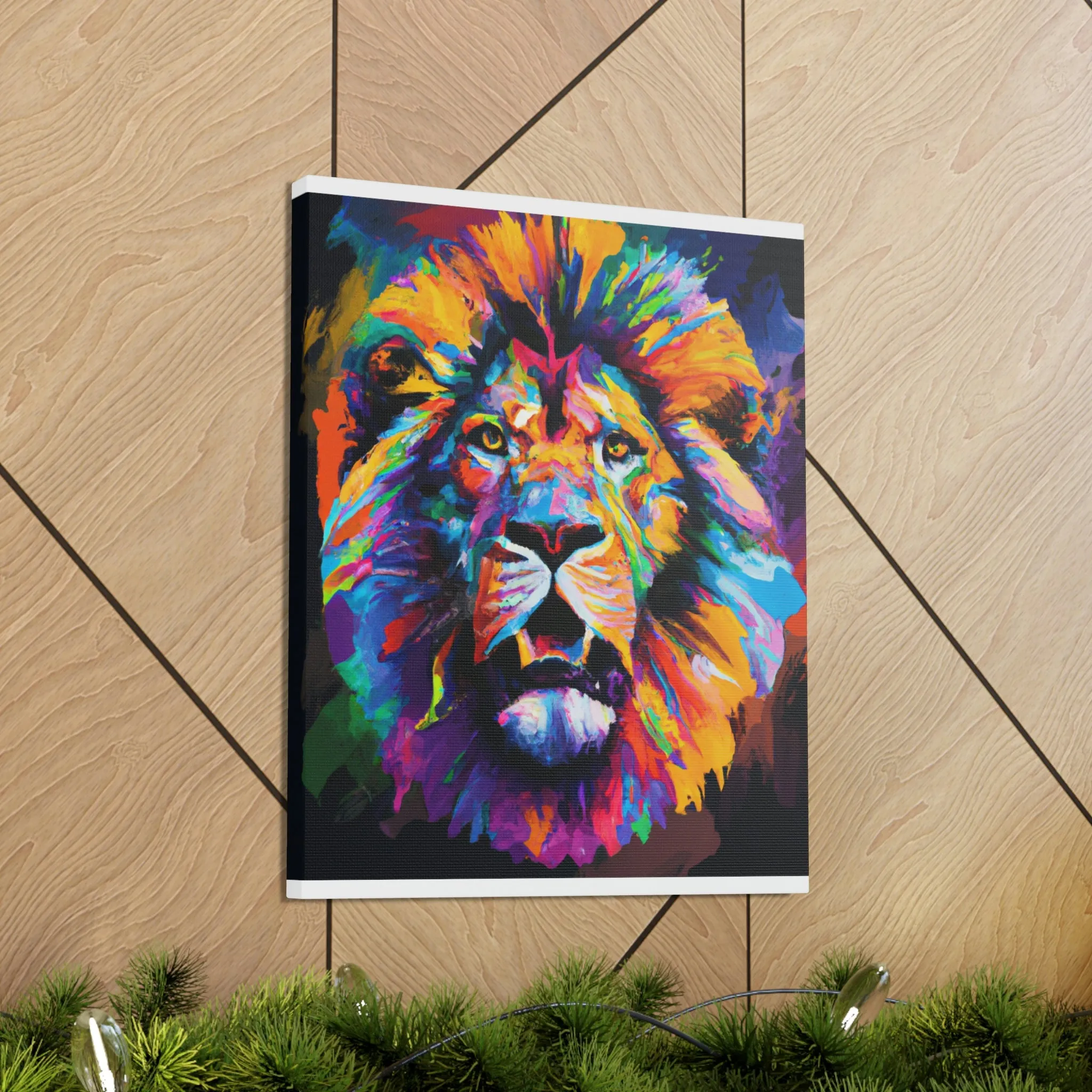 Lion Spectrum. - Canvas