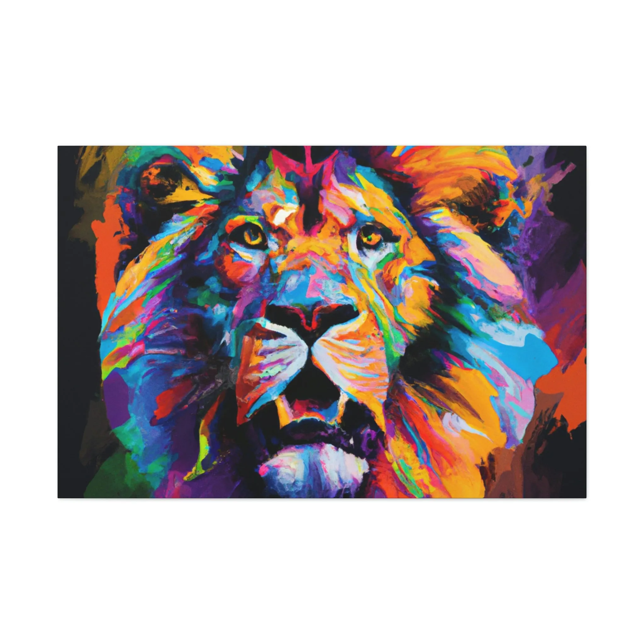 Lion Spectrum. - Canvas