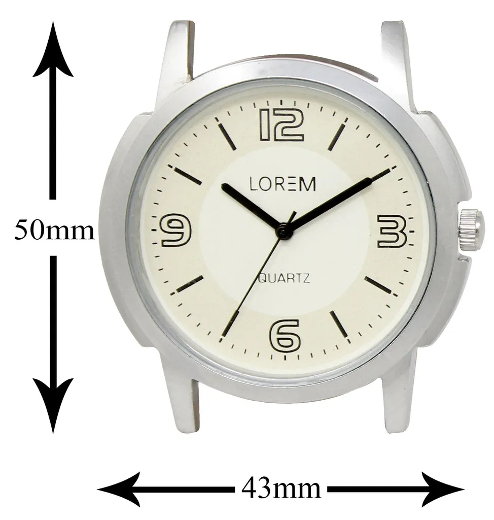 LOREM White Casual Analog Watch For Men LR16