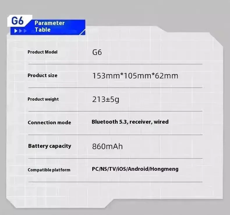 Machenike G6 V2 Wireless Gamepad Controller