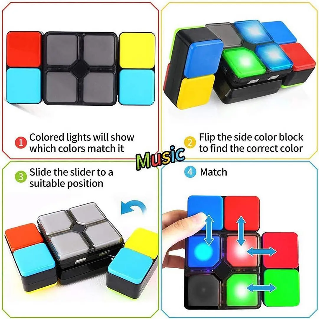 Magic Cube Electronic Handheld Puzzle Game